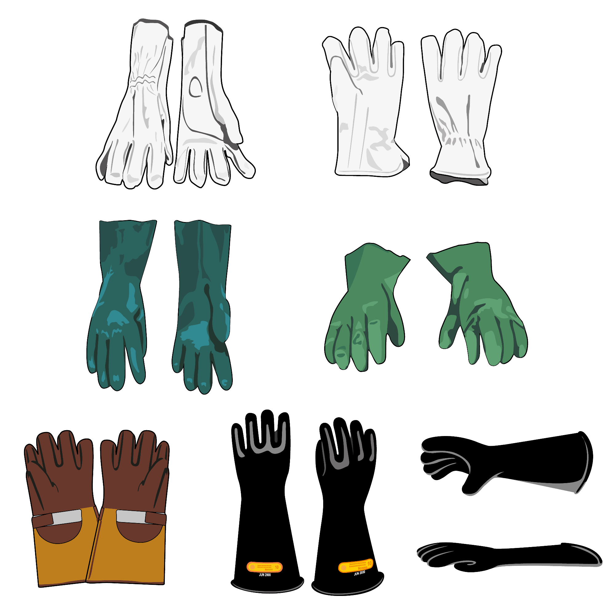 Stare zaščitne rokavice morajo proč